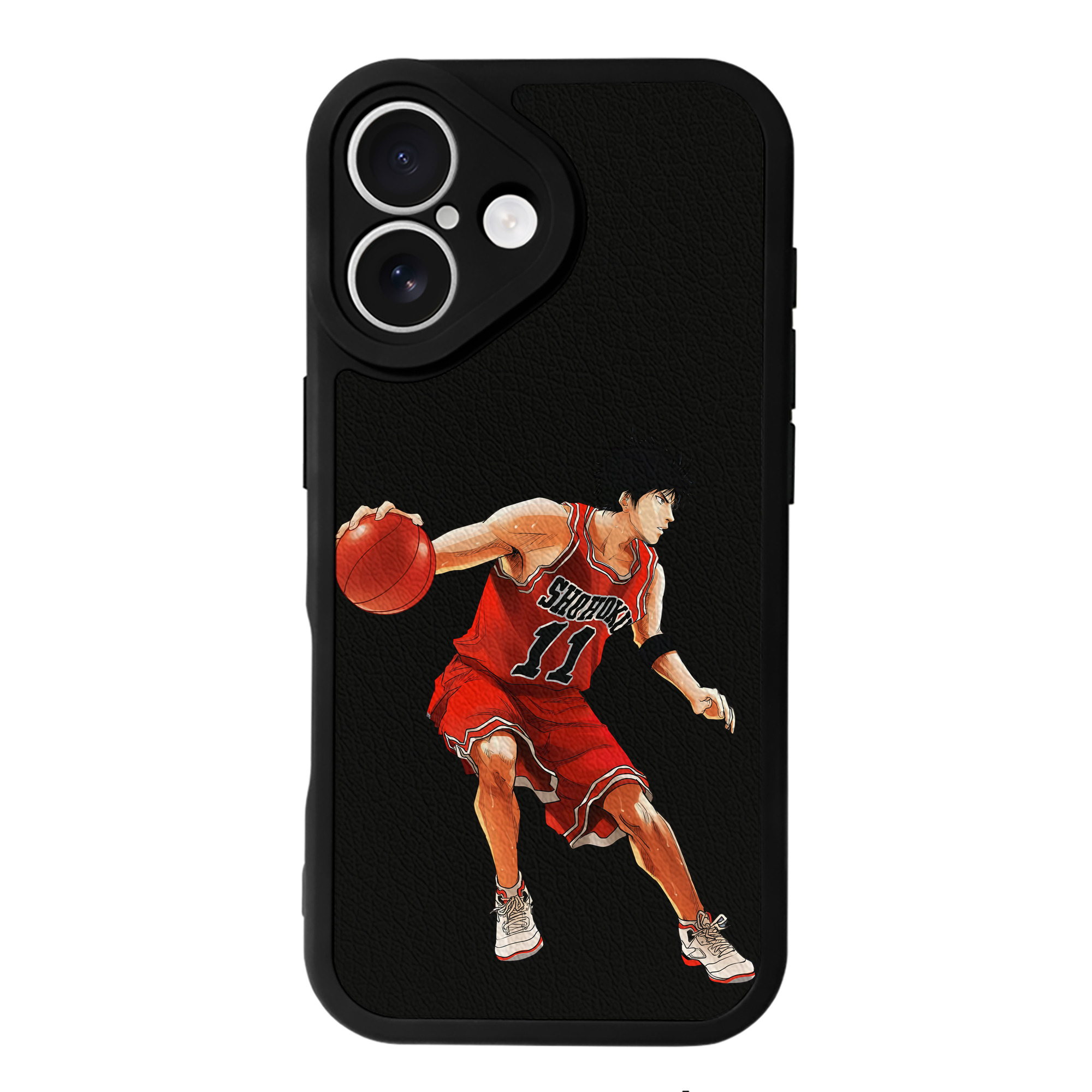 （画像用） SLAM DUNK／スラムダンク 【iPhone 16シリーズ対応】シリコンスマホケース（レザー調） 材質：シリコン